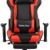 vidaXL Ergonomic gaming chair with footrest Thalia vidaXL Ergonomic gaming chair with footrestRed