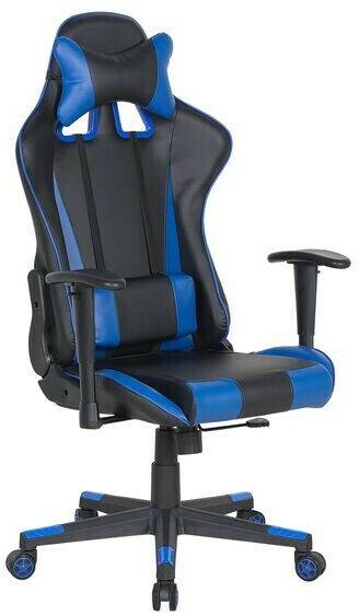 Thalia Beliani GAMER Blue/Black Gamingstühle